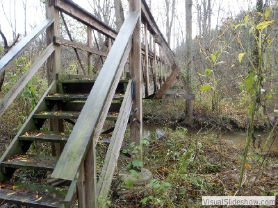 Bridge in Camp Asbury by Unknown Scout