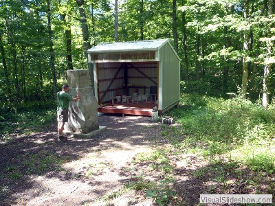 Adirondack Shelter by Parker Cole in St Marys Section